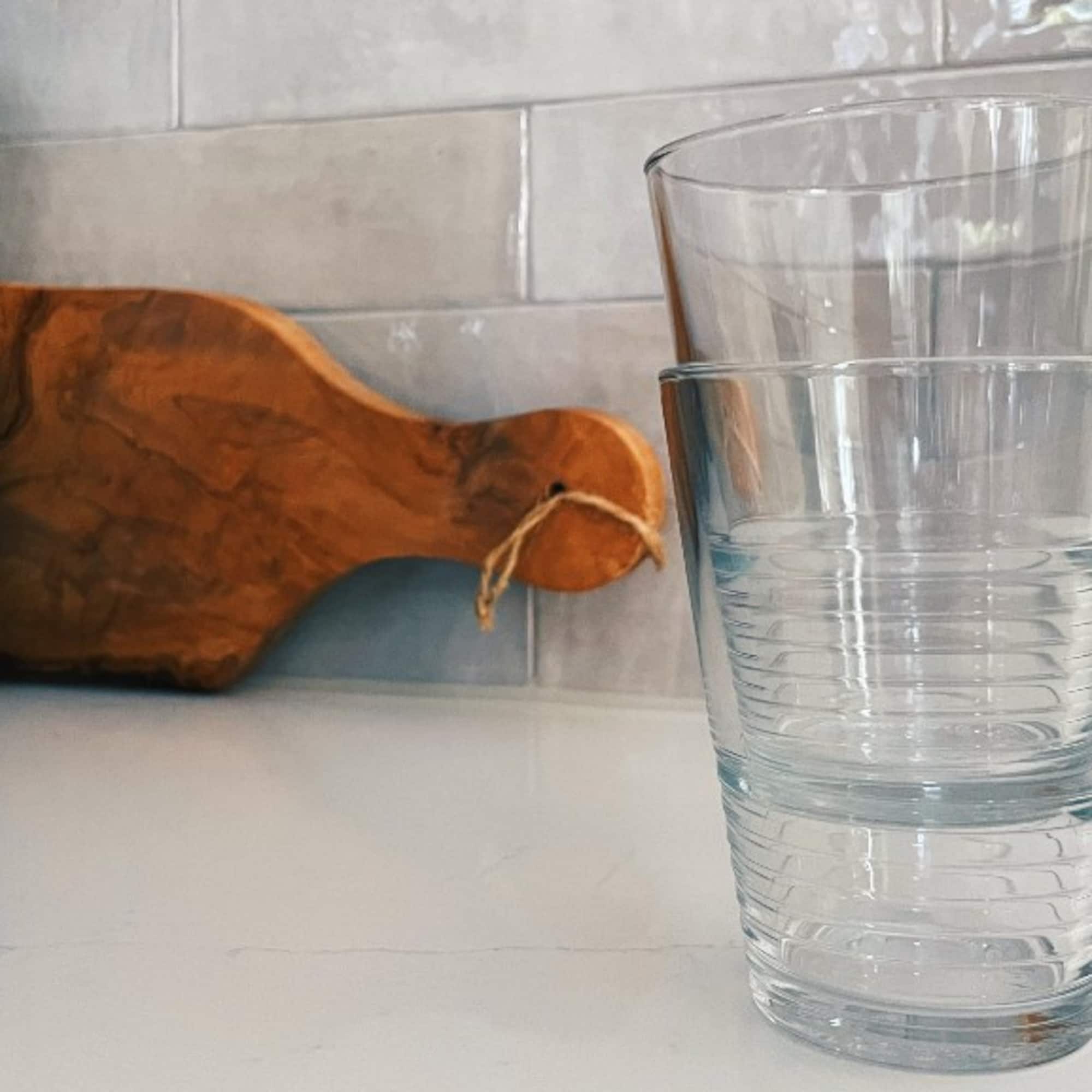 glazen uit elkaar halen